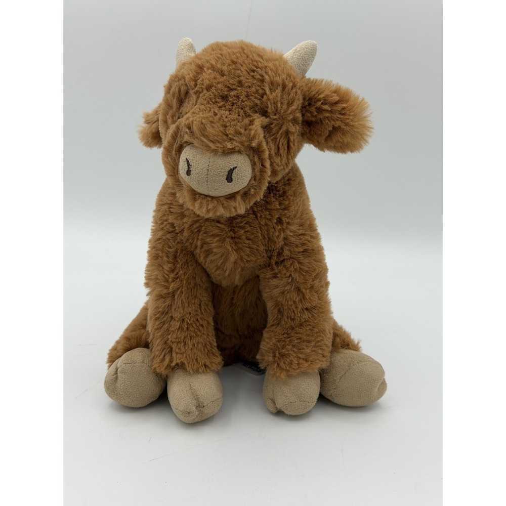 Jellycat Callie Cow 8" Soft Plush Calf Toy Stuffed Animal Small Brown